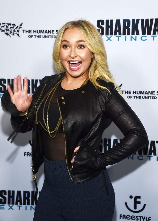   Hayden Panettiere surprised his emotion 