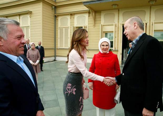  The Queen of Jordan in Turkey 