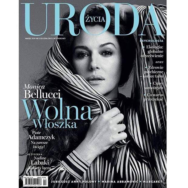 Загадочная Моника Беллуччи украсила обложку польского журнала ...