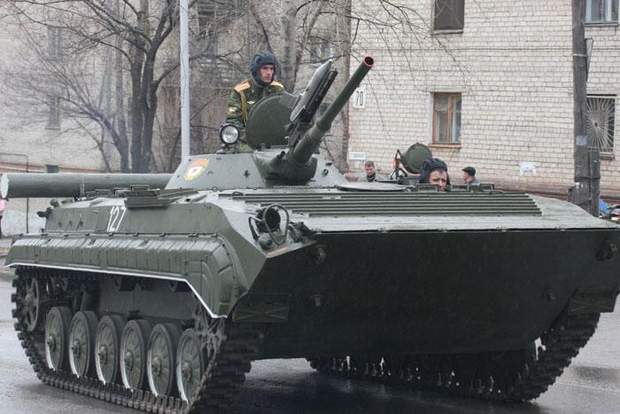 Окупований Донбас техніка