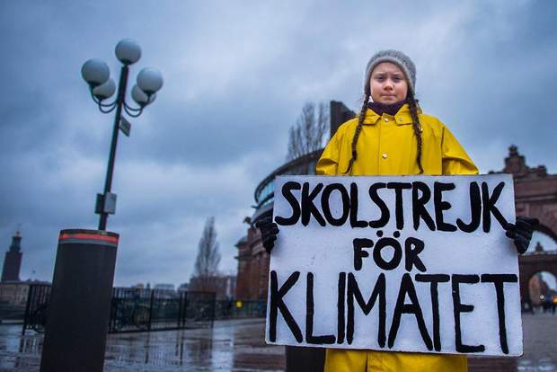 Швеція школярка Грета Тунберг екологія глобальне потепління