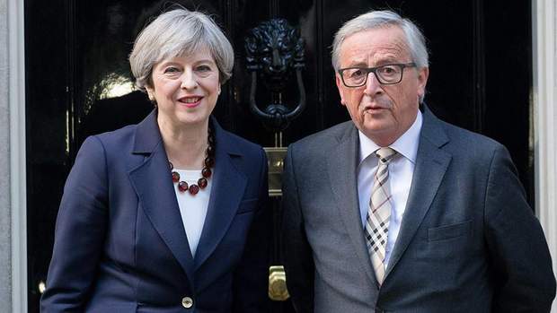 тереза мей юнкер brexit