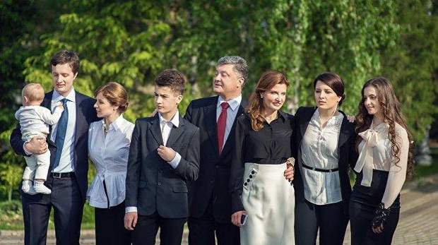 Петро Порошенко, родина, відпочинок, відпустка