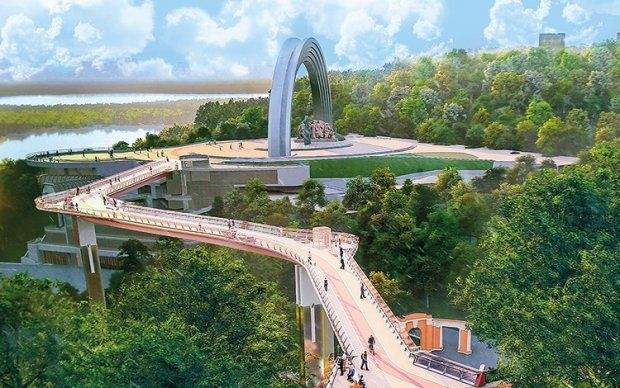 Проект мосту Кличка Київ будівництво 