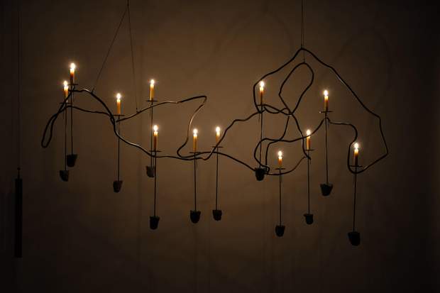 світильник підсвічник будівельне сміття