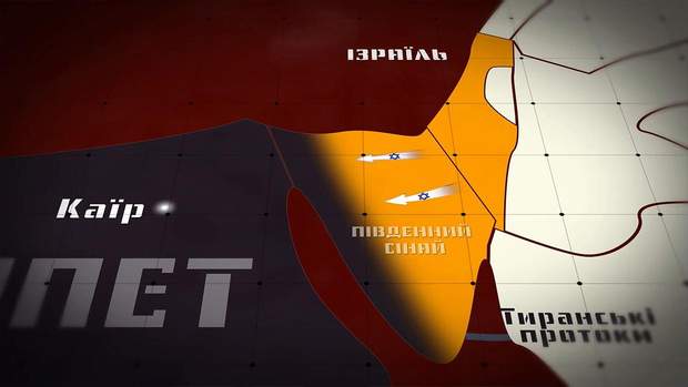 Єгипет мав не заважати ізраїльським кораблям проходити у Тиренські протоки