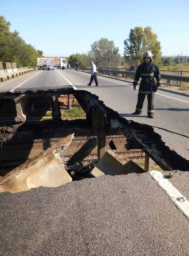 Харків міст обвал фото
