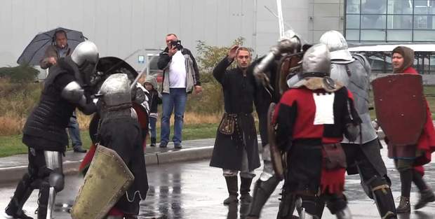 Лицарський турнір в Кривому Розі Лицарський турнір в Кривому Розі