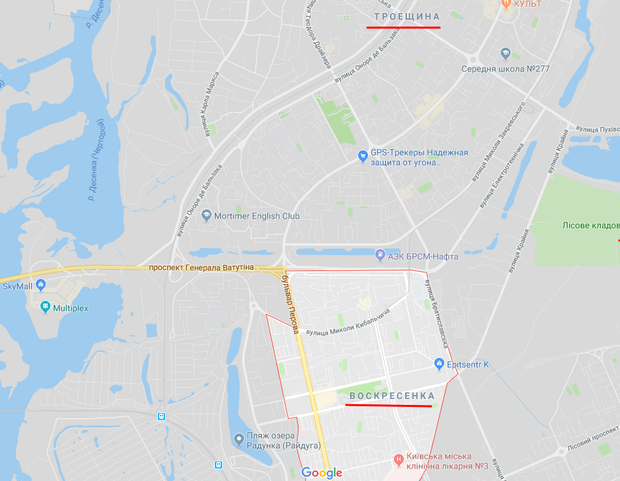 Київ, маніяк, Троєщина, Воскресенка, напади на чоловіків 