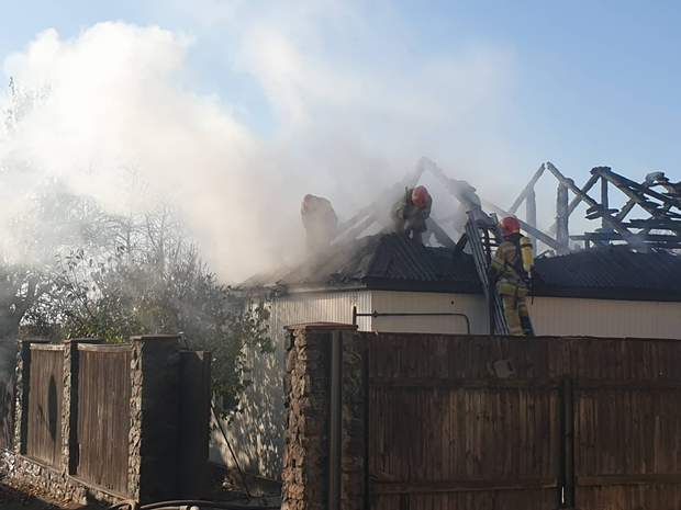 Пожежа у Києві