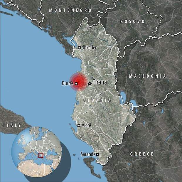 В Албанії найпотужніший за десятиліття землетрус: є жертви 