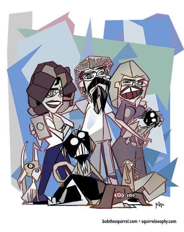 Ілюстрація в стилі Пабло Пікассо