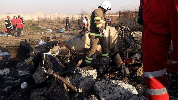 Український літак розбився в Ірані