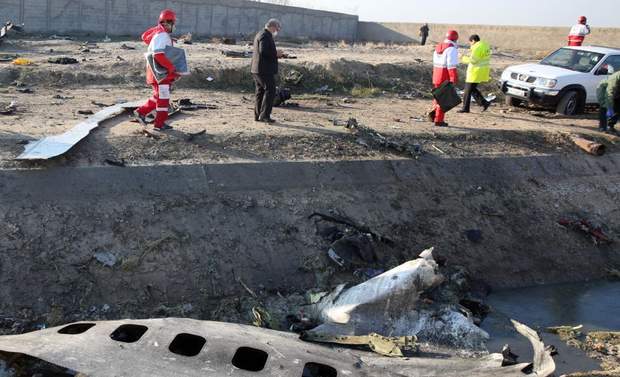 Український літак розбився в Ірані