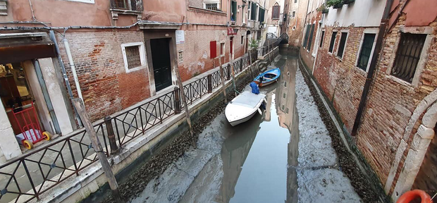 венеція канали засохли
