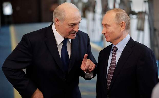 Лукашенко і Путін