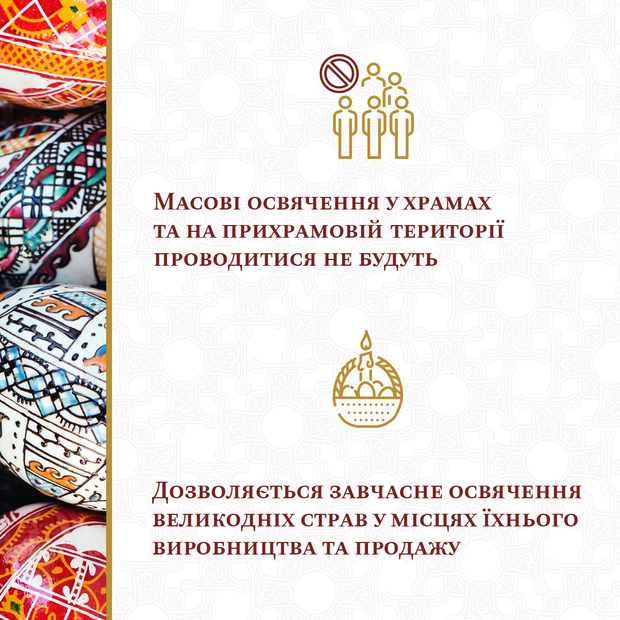 Карантин, Великдень, обмеження, релігія, ПЦУ, настанови 