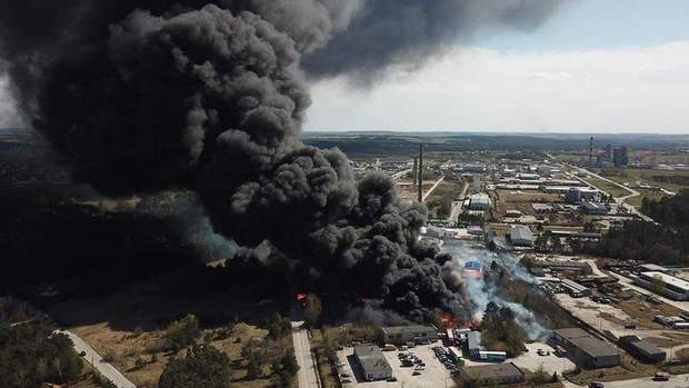 вибух на хімзаводі в польщі вибух на хімзаводі в польщі