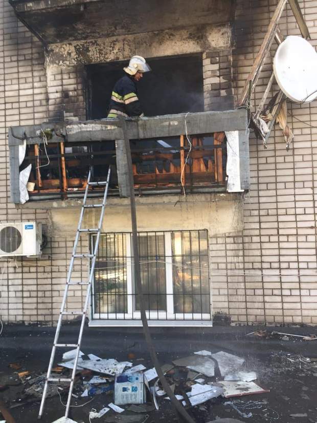 На Дніпропетровщині горіла квартира місцевого депутата й журналіста