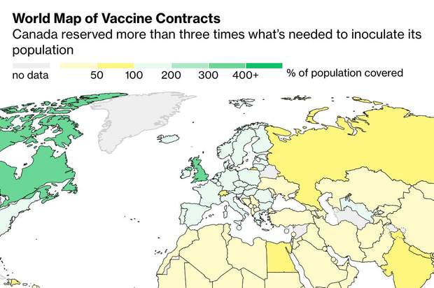 вакцинація у світі