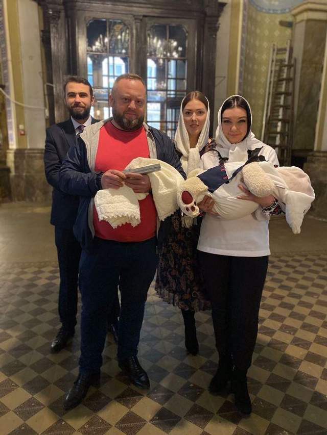 Володимир та Ірина Жогло похрестили сина 