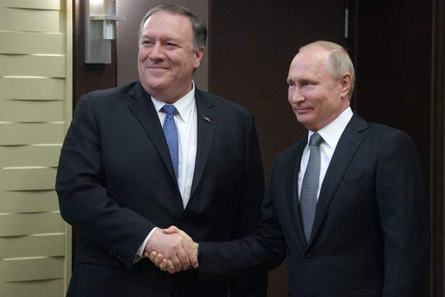 помпео і путін