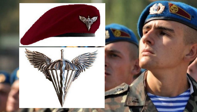 десантники Україна кольори беретів змінили на бордові