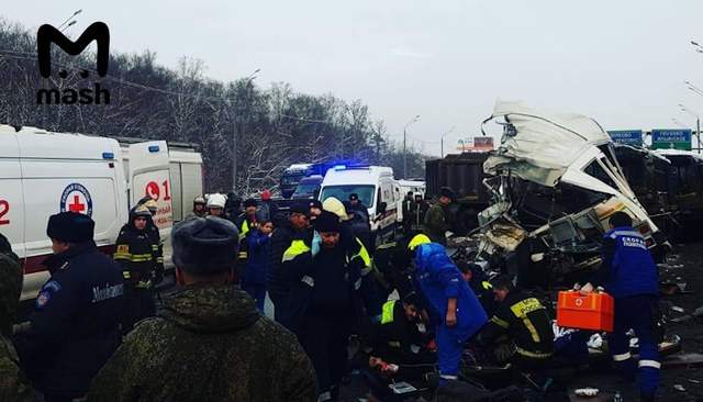 Аварія на Новоризькому шосе у Росії