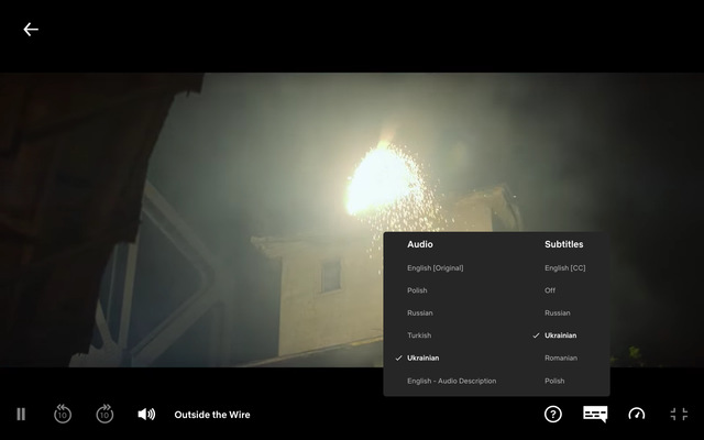 На Netflix презентували фільм з українським дубляжем і субтитрами На Netflix презентували фільм з українським дубляжем і субтитрами