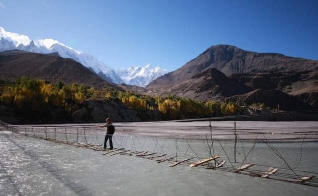Підвісний міст Пакистан Підвісний міст Пакистан