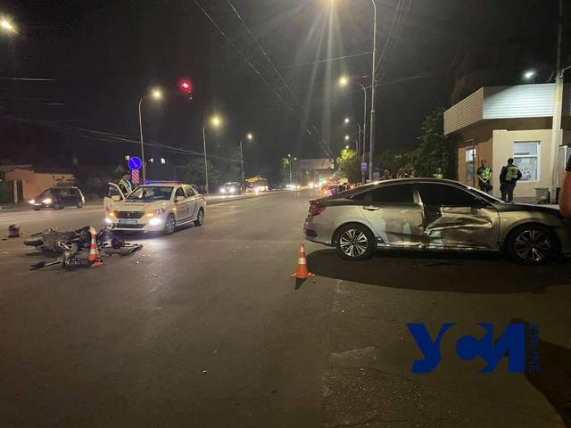 ДТП Одеса Мотоцикл 12 років підліток 25.08.2021