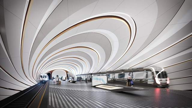У Дніпрі збудують станції метро за проєктом Zaha Hadid Architects