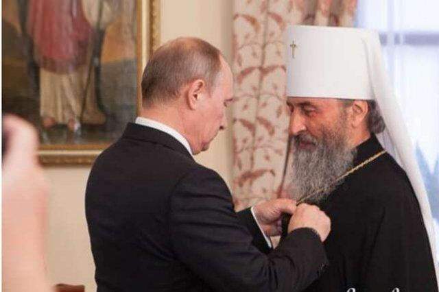 Московский патриархат, война России с Украиной, митрополит Онуфрий, Владимир Путин