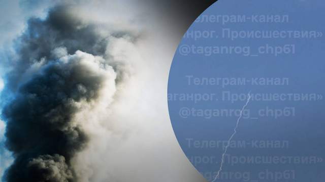 У Таганрозі пролунали вибухи: в небі з’явилися слід від ППО