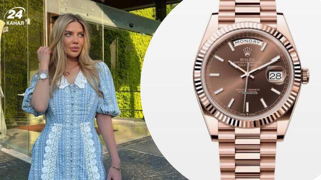Колекція годинників за 250 тисяч євро: розкішні аксесуари доньки скандального Гринкевича