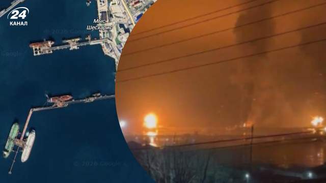 Щонайменше 3 влучання: з'явилися нові деталі нічної атаки на нафтовий термінал 