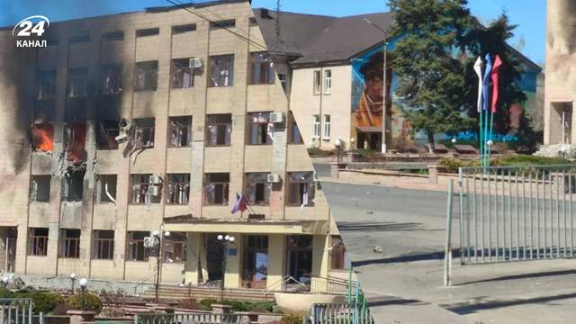 У Старобільську атакували адміністрацію окупантів