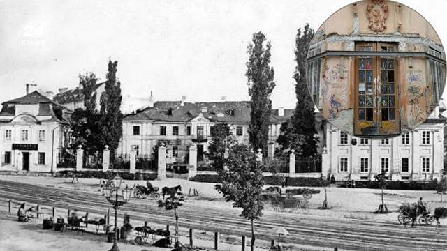 Колись розкішний палац у центрі Львова сьогодні стоїть забутий і напівзруйнований