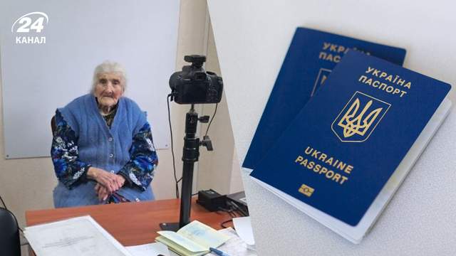 100-річна українка отримує закордонний паспорт: хоче навідати онуку в Європі