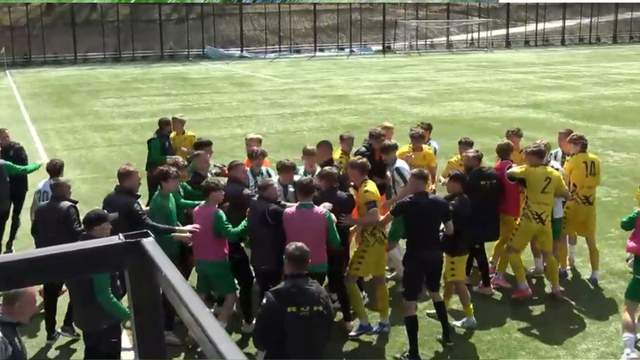 Львівські клуби, які мали об'єднатися, влаштували масову бійку на полі