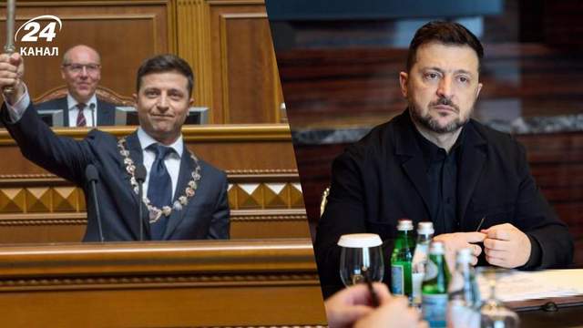 Рівно 7 років тому відбулась інавгурація: як за роки президенства змінився Володимир Зеленський