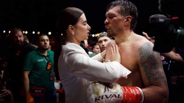 Катерина Усик ніжно звернулась до чоловіка після перемоги над Верховеном