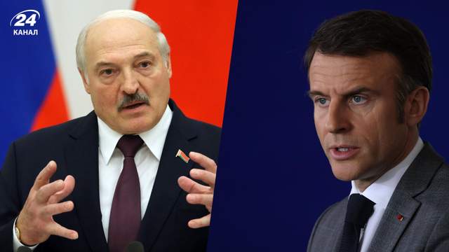 Вперше за 4 роки: у Білорусі заявили, що Макрон провів телефонну розмову з Лукашенком