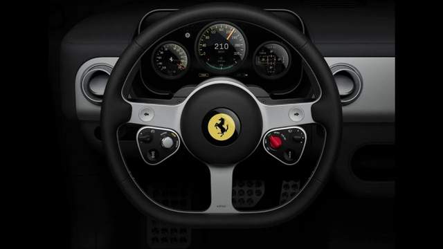 Ferrari Luce отримала футуристичну OLED-панель у якій використали технологію дисплеїв Samsung