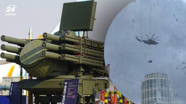 У Москві встановлюють нові ЗРК "Панцир-СМД-Е" на дахи цивільних будівель