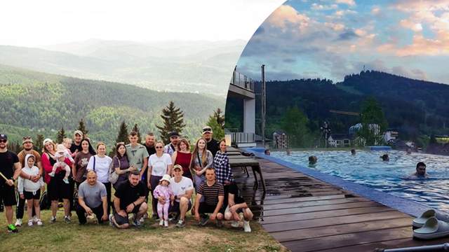 Ветерани Нацгвардії з родинами пройшли відновлення у Буковелі
