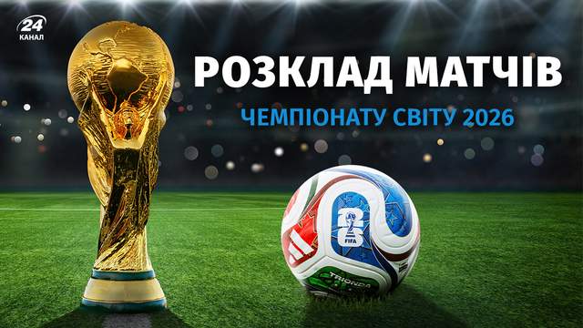 Чемпіонат світу-2026 з футболу: повний розклад матчів та час