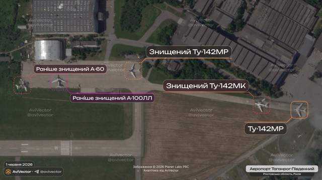 Українські дрони знищили 2 ворожих Ту-142 на Ростовщині