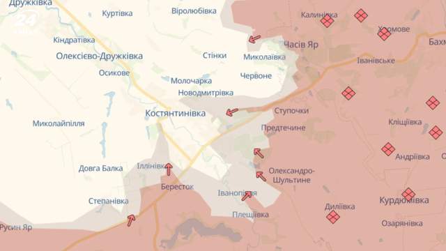 Росіяни формують перевагу, українцям бракує людей, – Deep State про оборону Костянтинівки