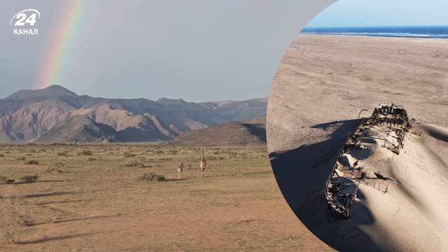 Яка пустеля є найстарішою у світі, і що там роблять кораблі-привиди